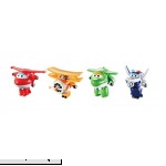 Super Wings US710610 Transform-A-Bots Jett Paul Mira Grand Albert Toy Figures 2 Scale  B01BCY64NY